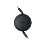 کابل شارژر مدل Free2Pull Mini Charging USBC to USB-C (1M 60W) - Image 2