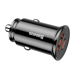 شارژر فندکی 30 وات دو پورت باسئوس مدل Baseus Square Metal PPS A+C Car Charger - Image 2
